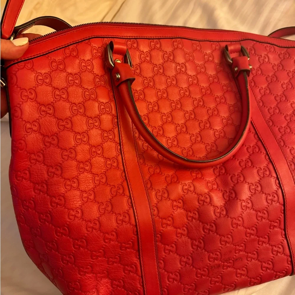 Gucci micro guccissima convertible dome bag orange….. - Picture 7 of 11